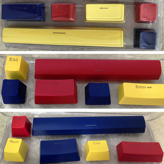 Teclado mecânico Keycap único multicolorido ESC espaço de volta ao carro CTRLBACK Duga AKKO Amilo preto Jue