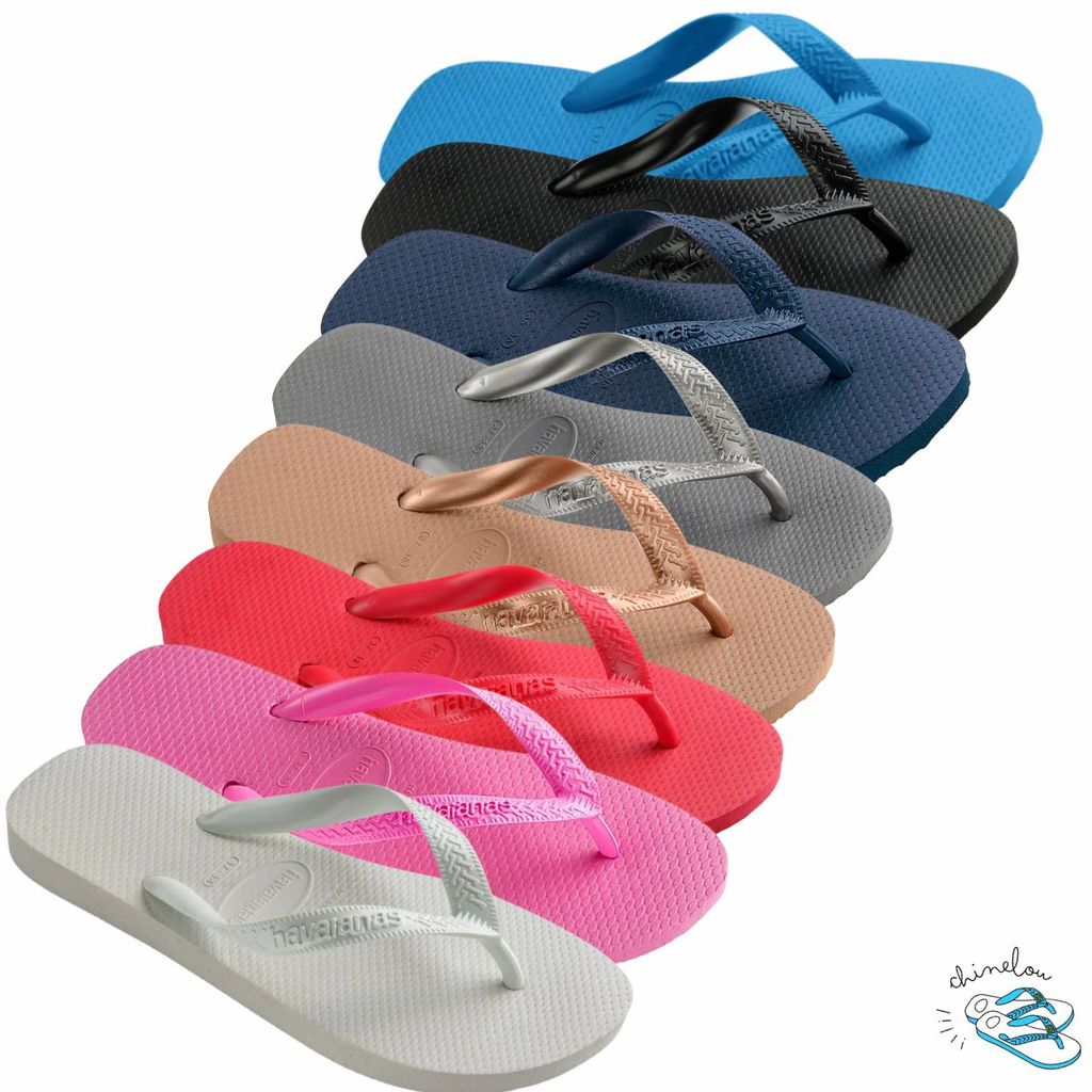 Chinelo Havaianas Top Unissex Liso Artesanato Original em Oferta na Shopee