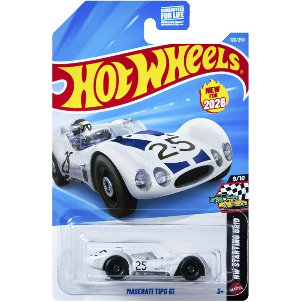 Hot Wheels Premium – Corvette C7 Z06, Maserati Tipo 61, Toron 66, Gordon Murray