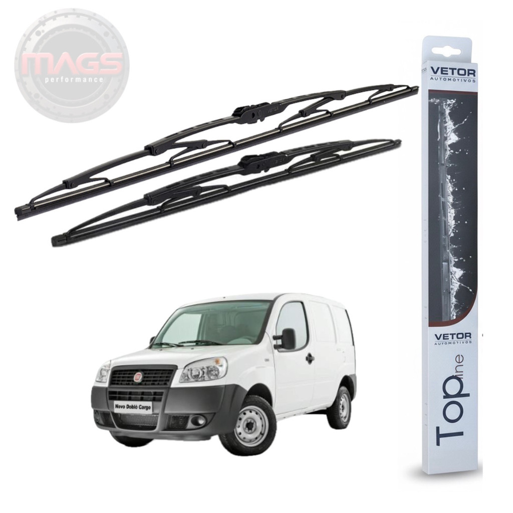Par Palhetas Dianteiras Premium Doblo 2004 a 2019 ORIGINAL Vetor