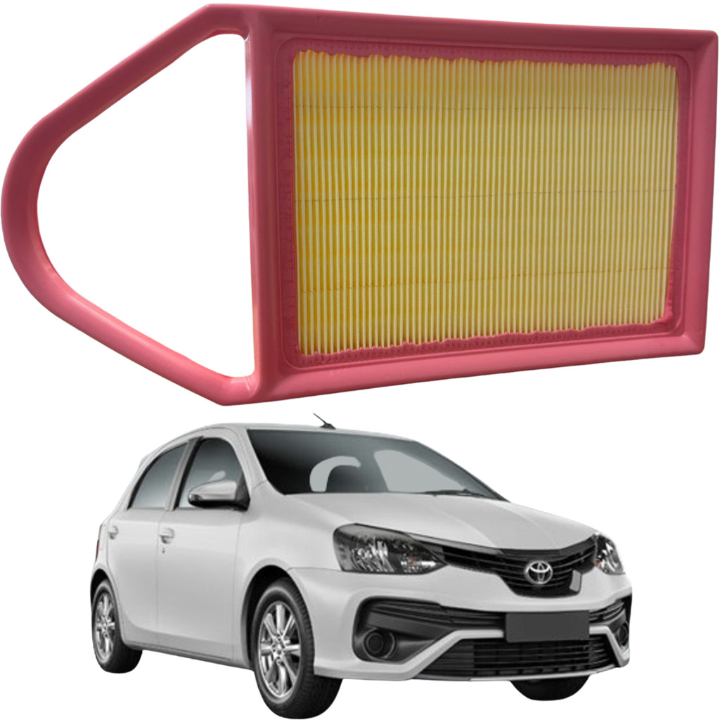 Filtro de Ar do Motor WEGA para Etios 1.3 1.5 16V 2013 até 2021 FAP4043