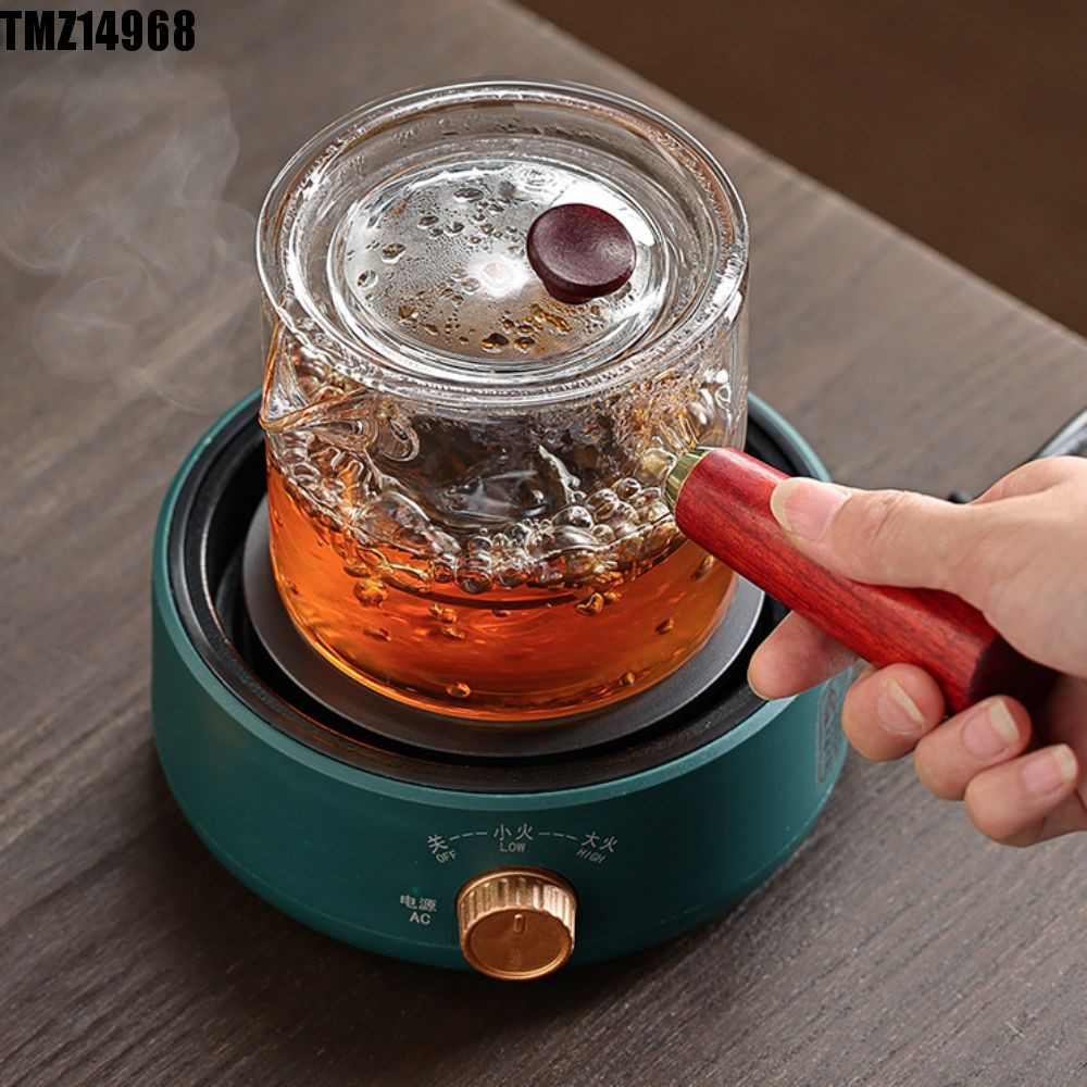Aquecedor Elétrico De Bule TMZ14968 , Fogão Redondo Antiderrapante , Mini Queimador De Cafeteira