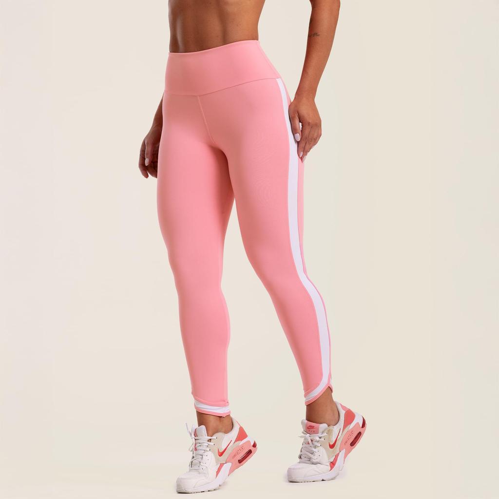 Legging Pulse Rosa Spring Pink Poliamida em Oferta na Shopee