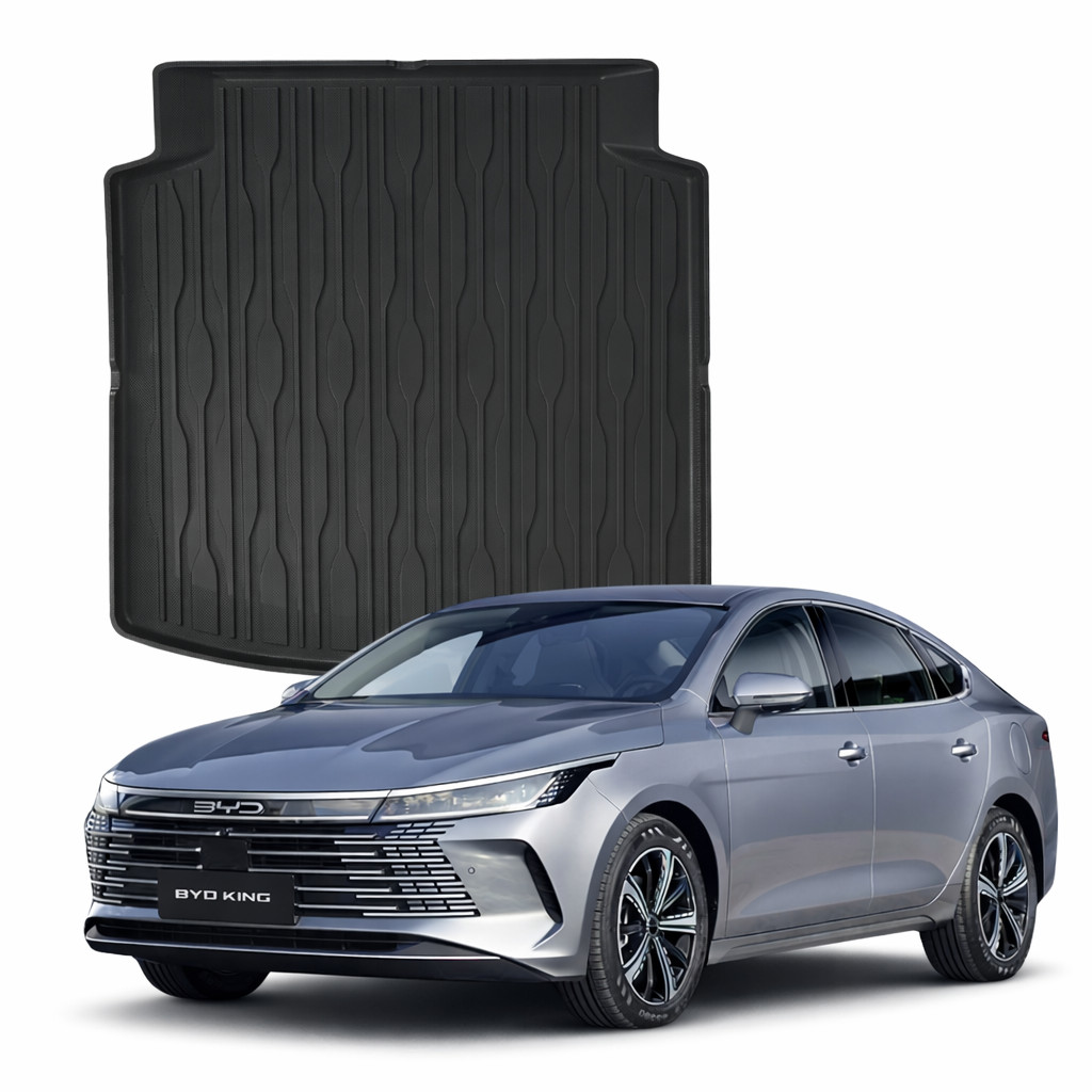 Tapete Automotivo Premium Bandeja De Borracha Para Carro BYD King Porta Malas em Oferta na Shopee