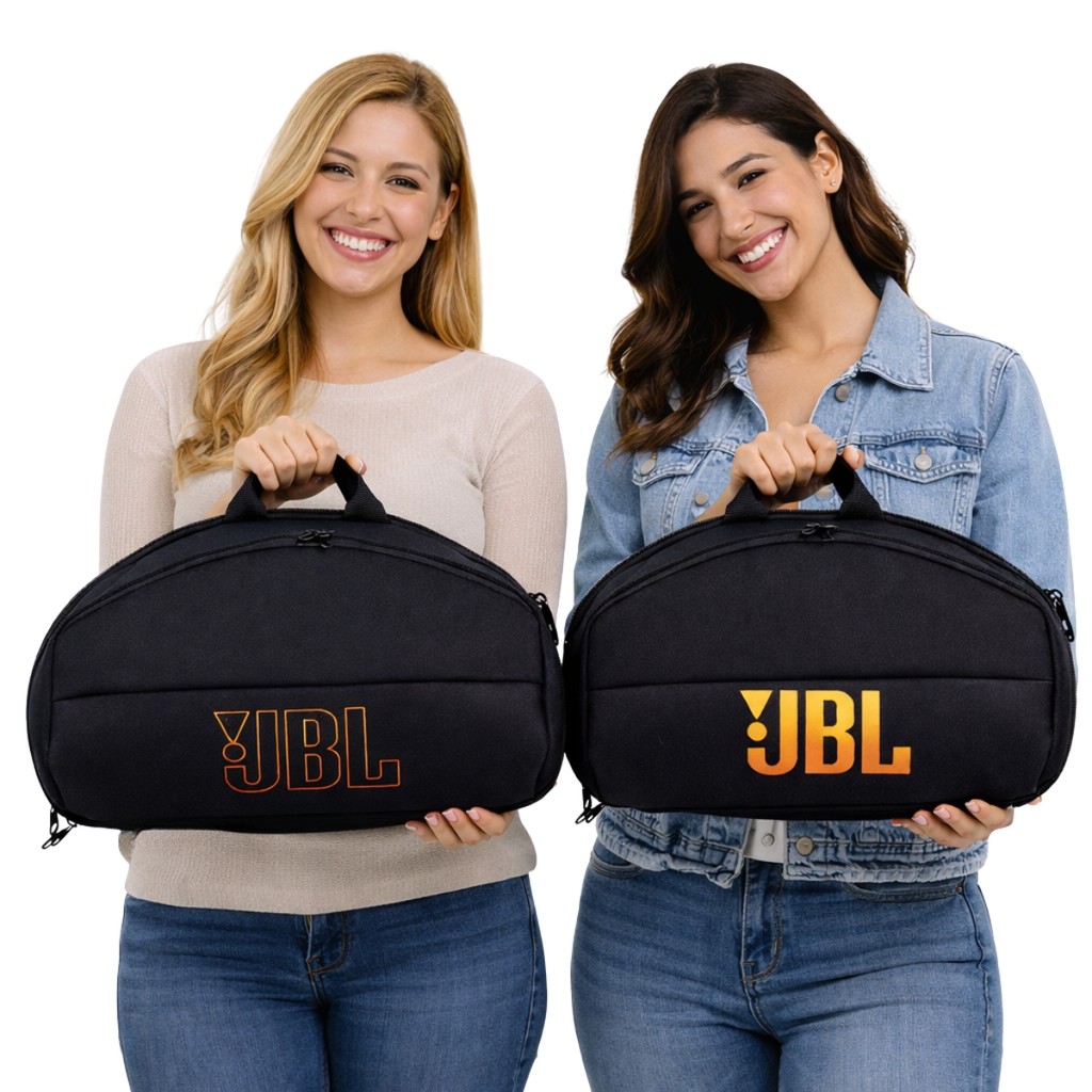 Capa de Boombox 1 2 3 4 JBL Acolchoada Resistente EVA Soft Premium Bolso Extra
