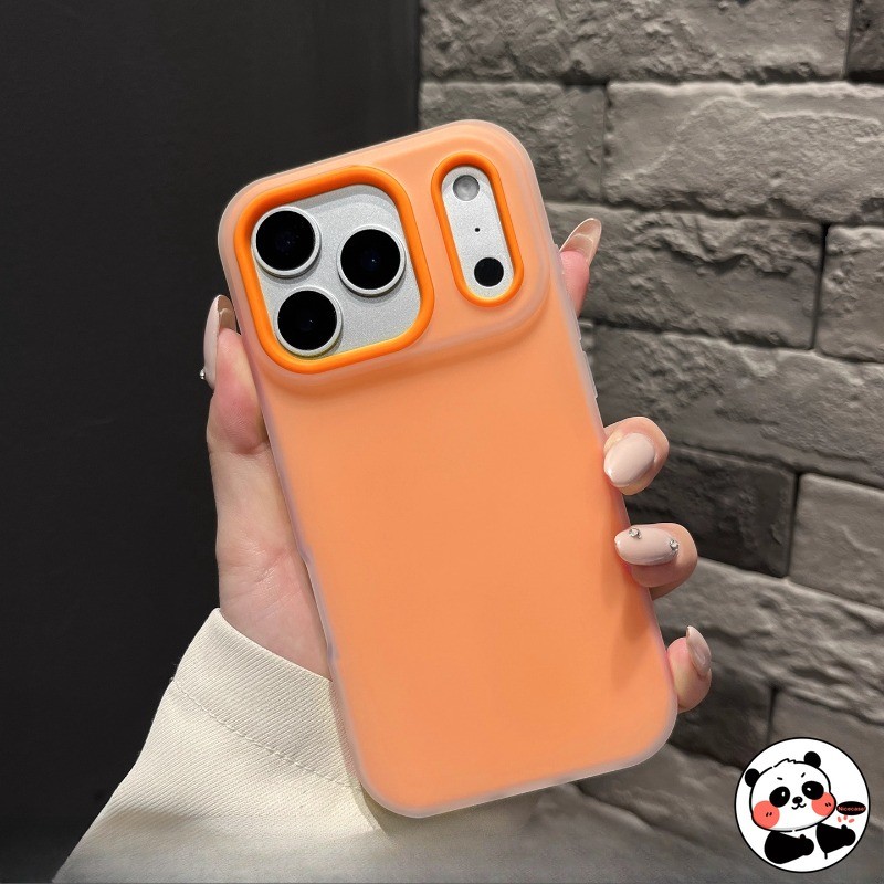 Capa De Telefone Fosca 2 Em 1 Cor Doce Para Realme 15T 14 14T 14X 13 12 12X 11 11X 9 Speed SE 9i 5G 4G Fofa Simples Com