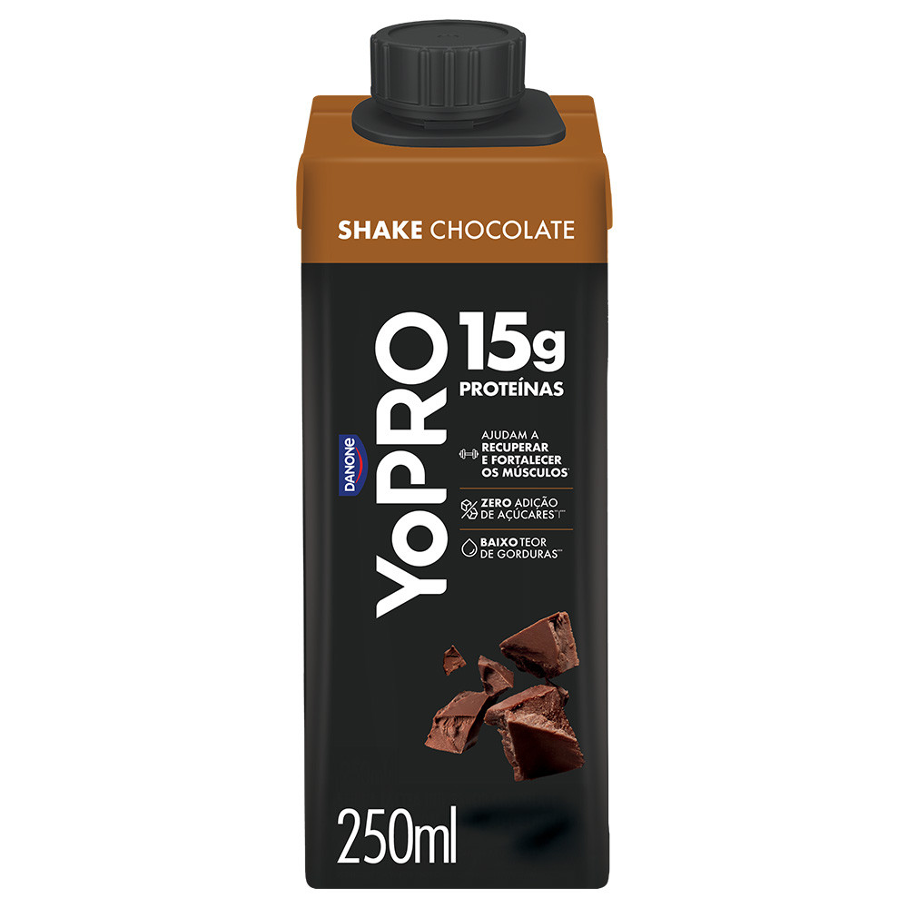 YoPRO Bebida Láctea UHT Chocolate 15g de proteínas 250ml em Oferta na Shopee