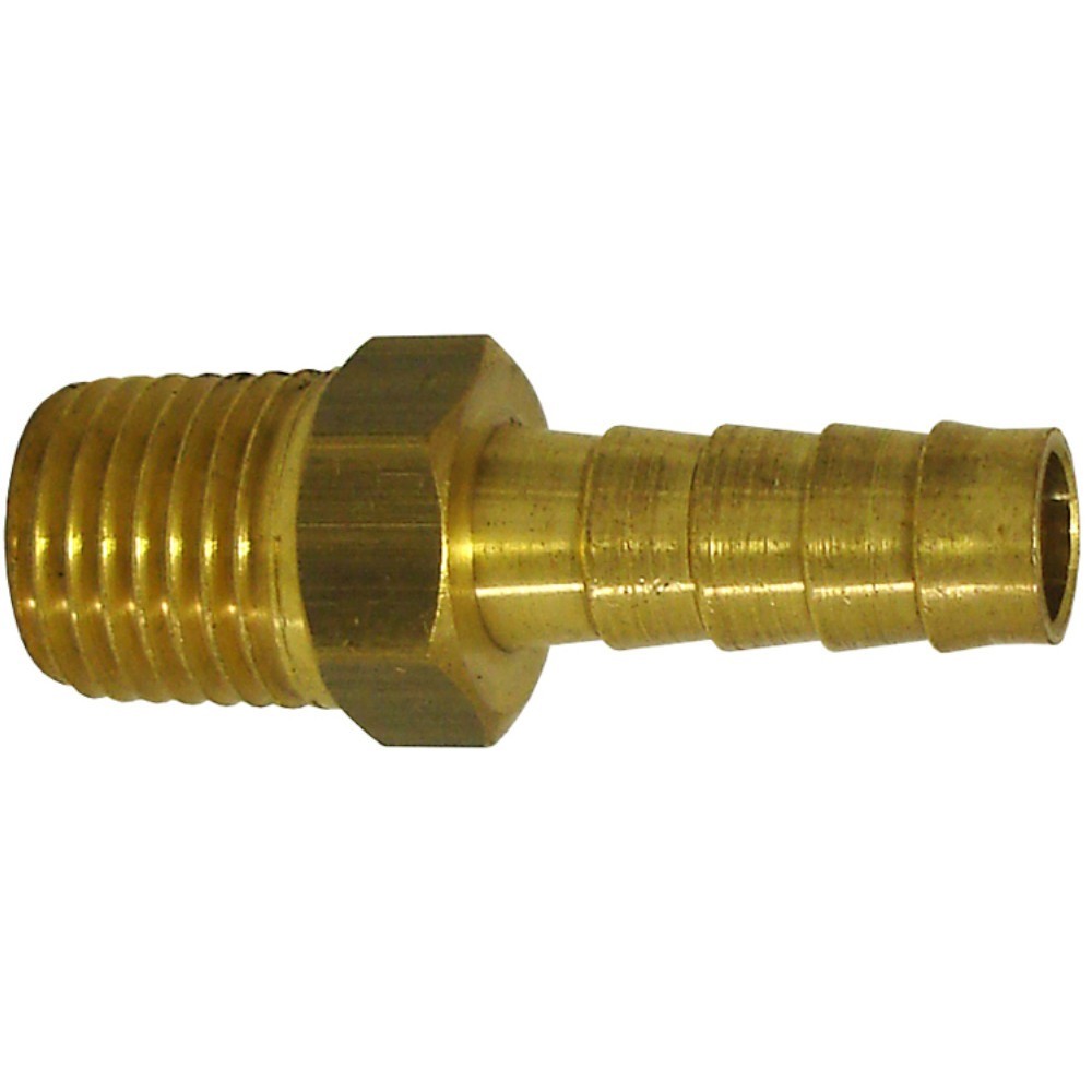 Detalhes do Espigão fixo (macho) rosca 3/8 npt p/ mangueira 3/8 Arcdal