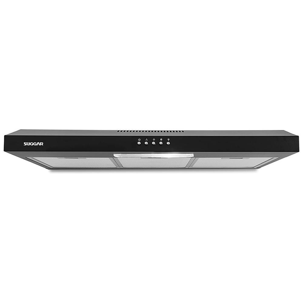 Imagem Depurador De Ar Slim Suggar 80cm Preto 127V - DPS181PT