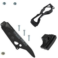 Protetor porta cobre capa guia corrente XRE300 XR250 Tornado com parafusos
