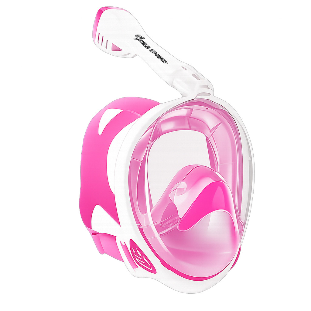 Mascara Subaquática de de Mergulho Gold Sports Full Face Confort Com Snorkel