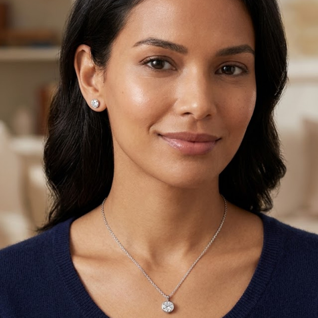 Relógio Mondaine Analógico Feminino Cristais Kit 32720L0MKNE2K1