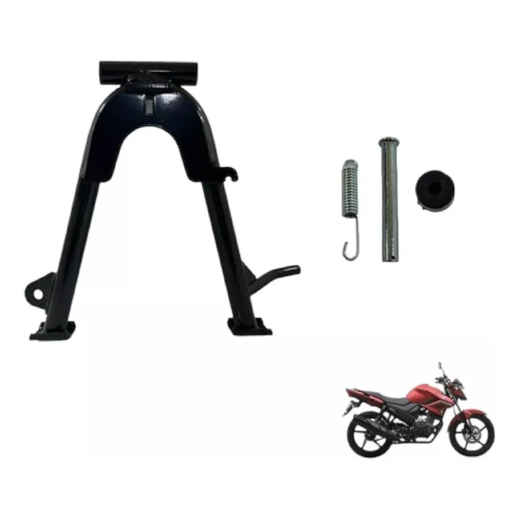 Kit COMPLETO Cavalete Central Descanso (FAZER 150 2014/22)(FACTOR 150/125i 2018/22) ProTork CA-109YP