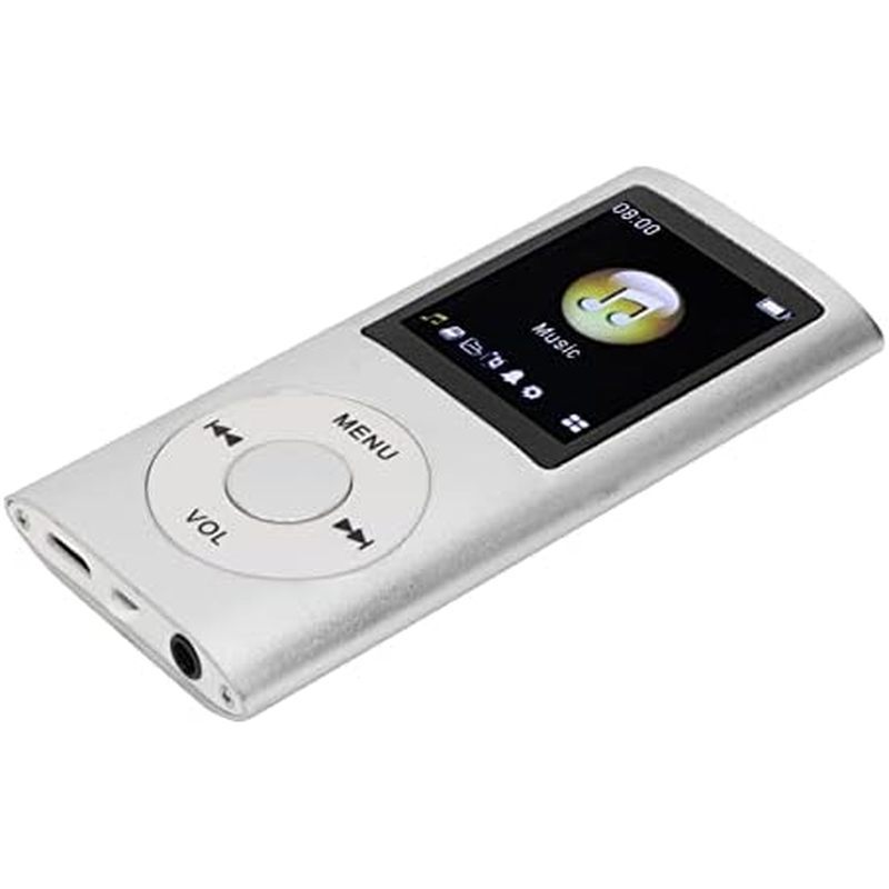 MP3 Player Elegante Som Sem Perdas Slim Tela LCD De 1.8 Polegadas Leitor Digital Portátil/Vídeo/Gravação De Voz/Rádio FM
