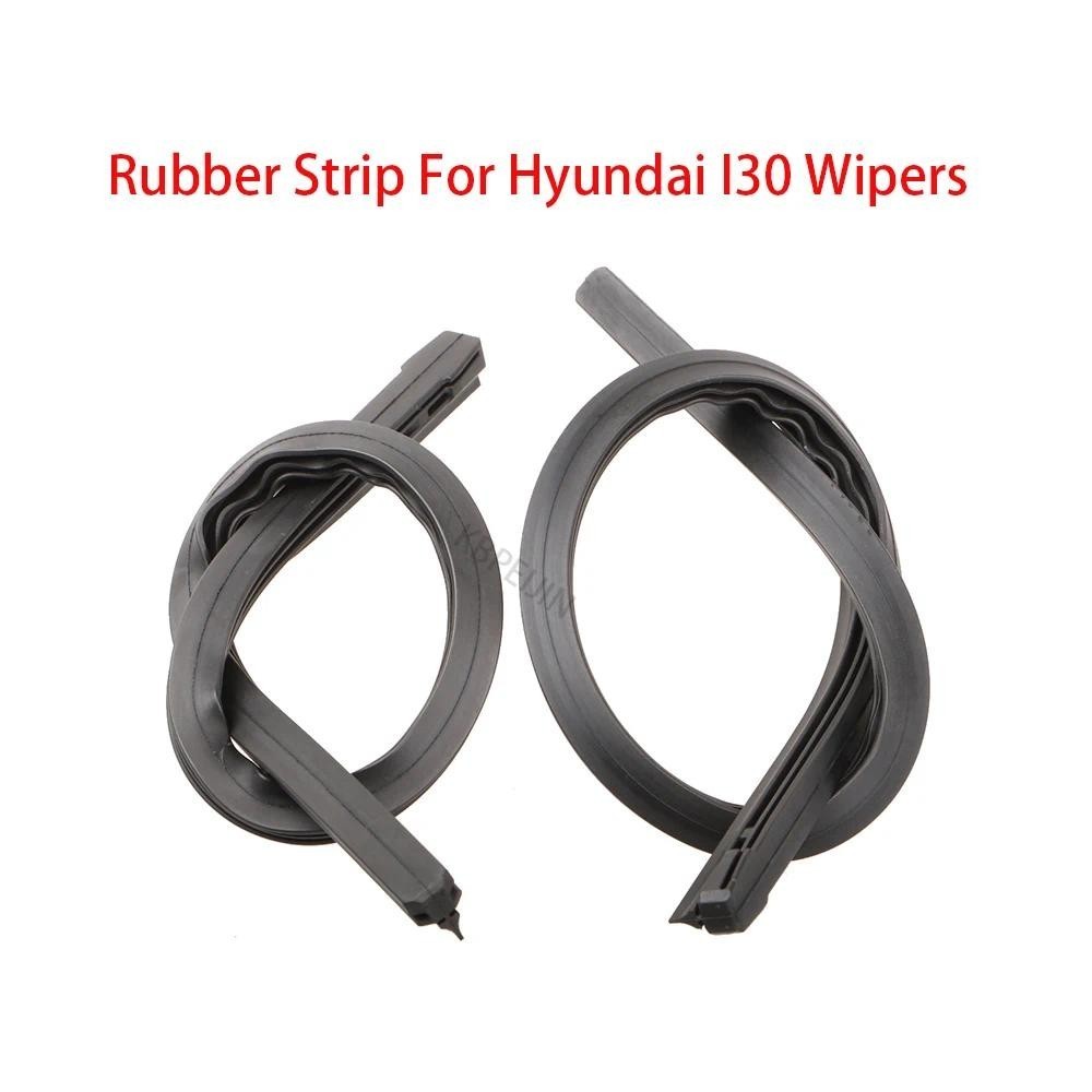 1 Conjunto De Tira De Borracha Para Recarga De Limpador De Carro , Hyundai I30 2015 2017 2019 , Acessórios De Lâmina