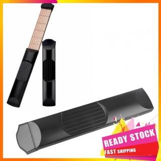 Gfgfgfgg Ferramenta de prática de acordes de guitarra de bolso, pequeno treinador, melhora a flexibilidade dos dedos,