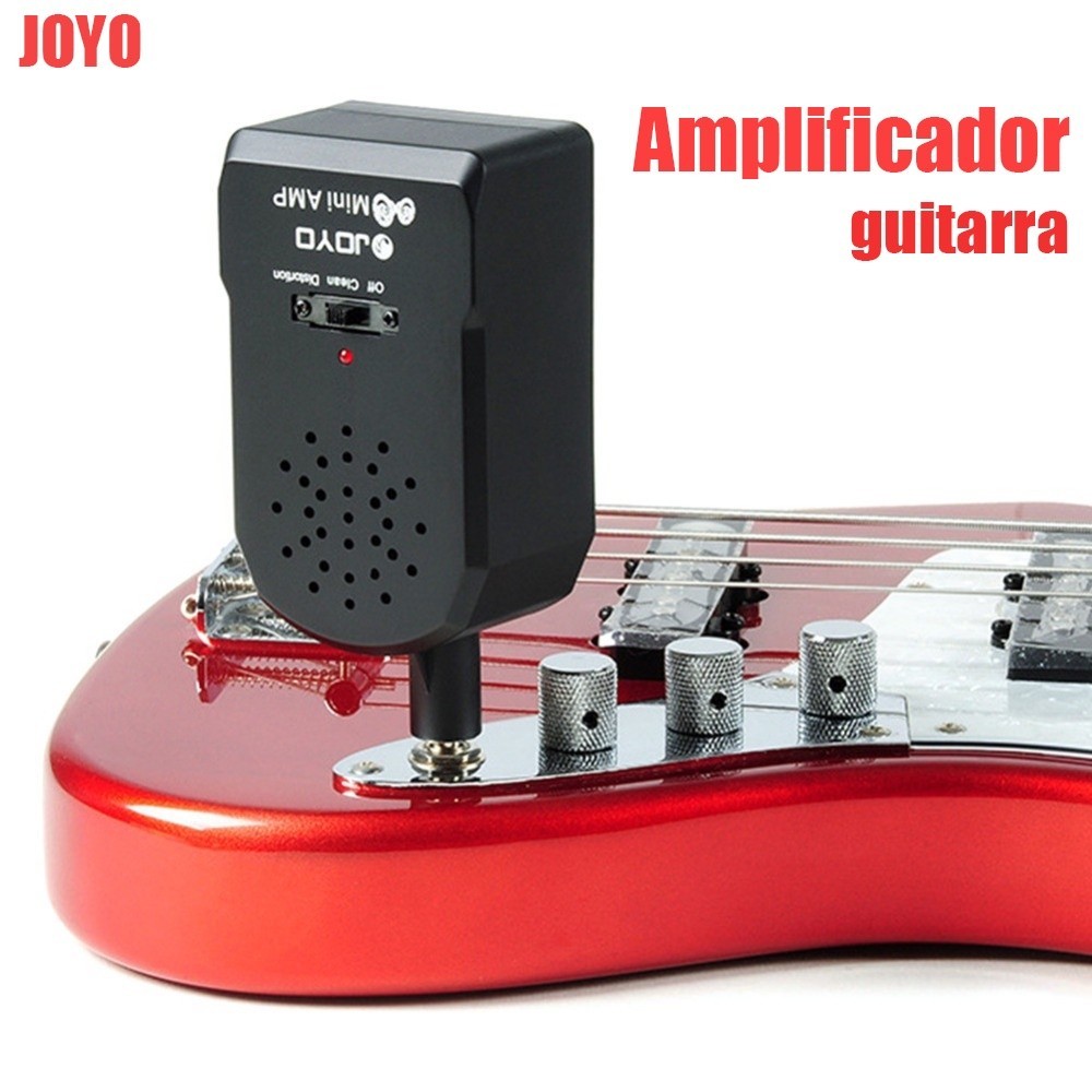 Guitarra dedicada JOYO JA-01 Mini amplificador elétrico fone de ouvido efeito sonoro de alta qualidade