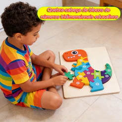 Quebra Cabeça Encaixe Divertido 3D Em Forma De Tangram Intelligence Educativo Brinquedo Bebê Pedagógico