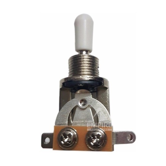 Chave Seletora Para Guitarra Les Paul Ou Sg Knob Branco
