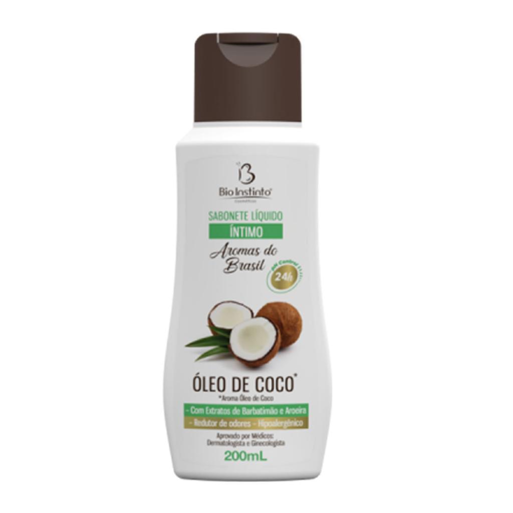 Sabonete Líquido Íntimo Óleo de Coco 200ml - Bio Instinto
