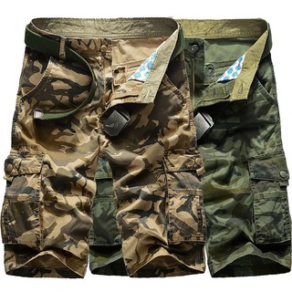 ousers Camuflagem Cargo Roupas Streetwear Bermuda Masculina