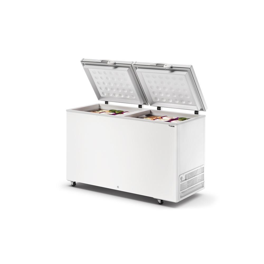 Freezer Conservador Horizontal Fricon 503 Litros Dupla Ação Tampa de Chapa Branco HCED 503 C 220V · foto 2
