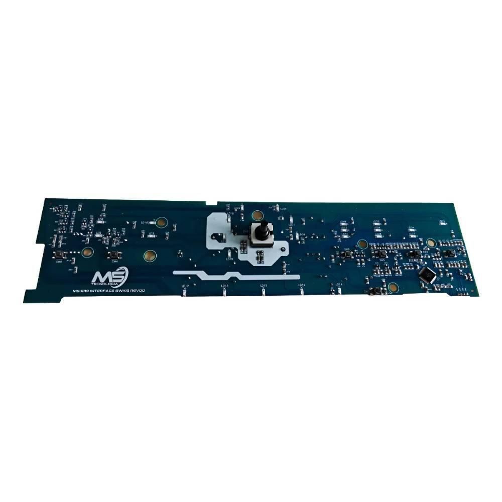 Placa interface compatível lavadoras Brastemp BWS15 - Bivolt