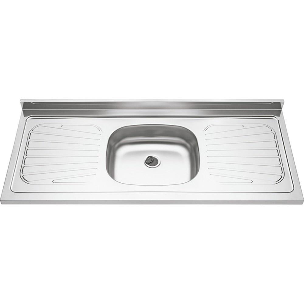 Chapa de Pia Tramontina New Raggi, Inox, 120 cm