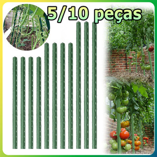 Kit 5/10 Estacas para plantas de jardim estacas para vasos estacas duráveis adequadas para planta trepadeiras 60/75/90cm