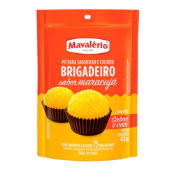 Saborizante em Pó Preparo Brigadeiro Maracujá 45g Mavalério