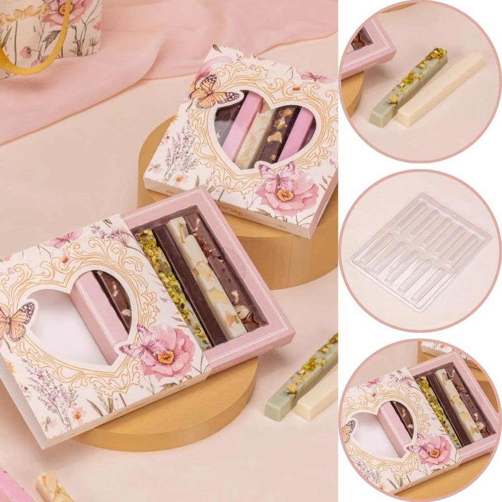 10 CAIXA P/ PALITOS CHOCOLATE C/ FORMA 5954 DOLCE VITA ( MÃES JANGO 2026 ) 5887 em Oferta na Shopee