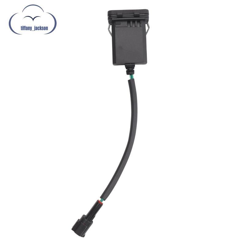1 Peça Motocicleta USB Interface De Carregamento Energia Soquete Impulso Porta Carga Preto Acessórios Da Para 450SR SR45 em Oferta na Shopee