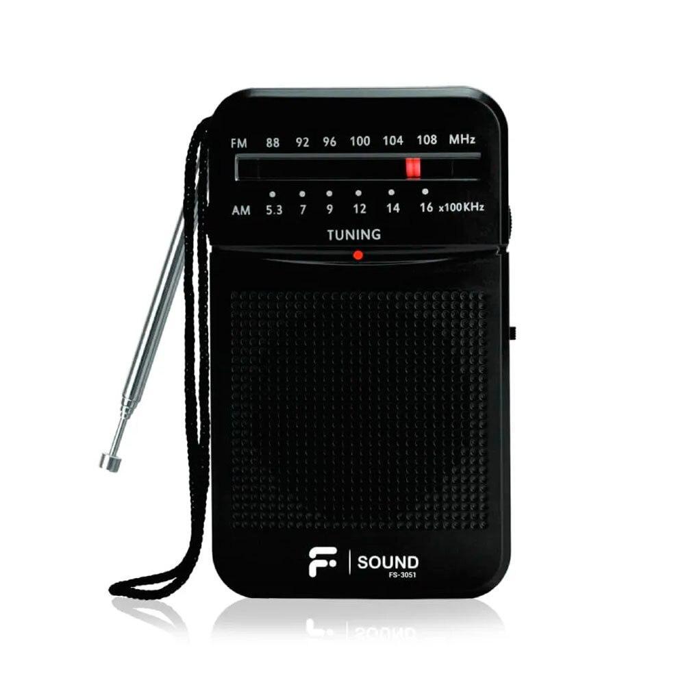 Rádio Portátil F-Sound Fs3051 Am/Fm