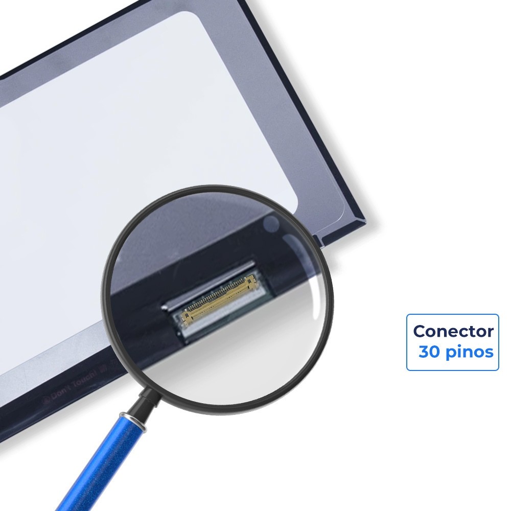 Tela 14" LED Slim Para Notebook Samsung Galaxy Book NP340XLA-K02BR - detalhe