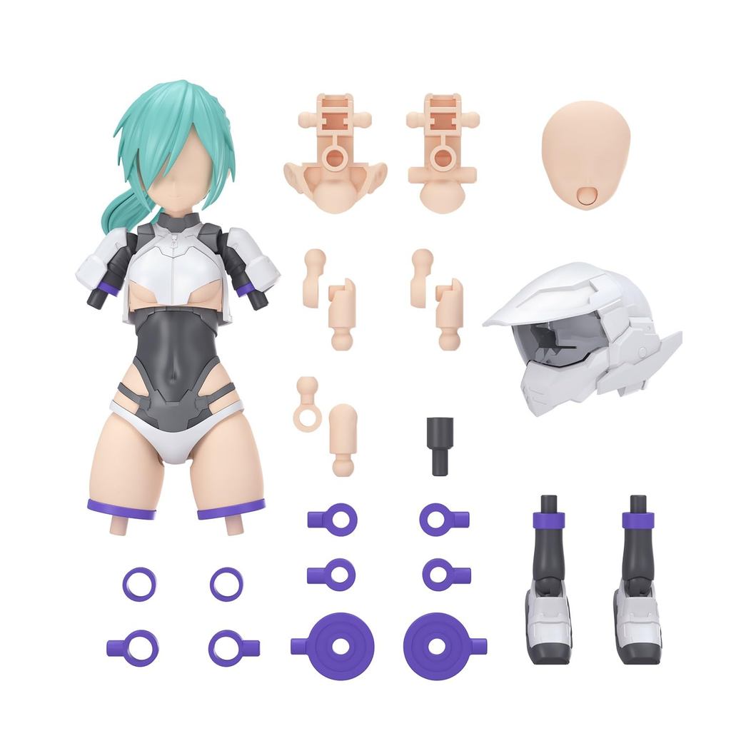 Conjunto De Peças Opcionais BANDAI SPIRITS 30MS 22 (Turbo Costume α) [Cor B] Modelo De Plástico Pré-Colorido