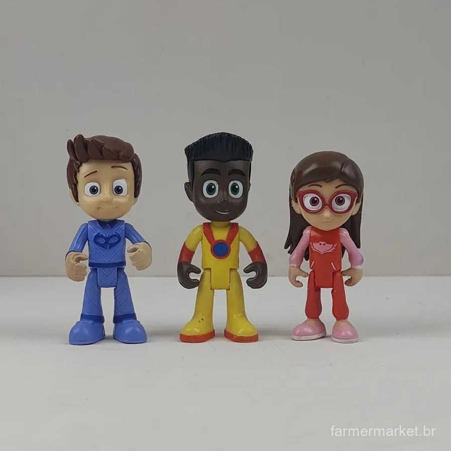 Figura Especial Greg Connor Amaya Modelo PJ Mask Ornamento de Mesa Presente de Aniversário Infantil