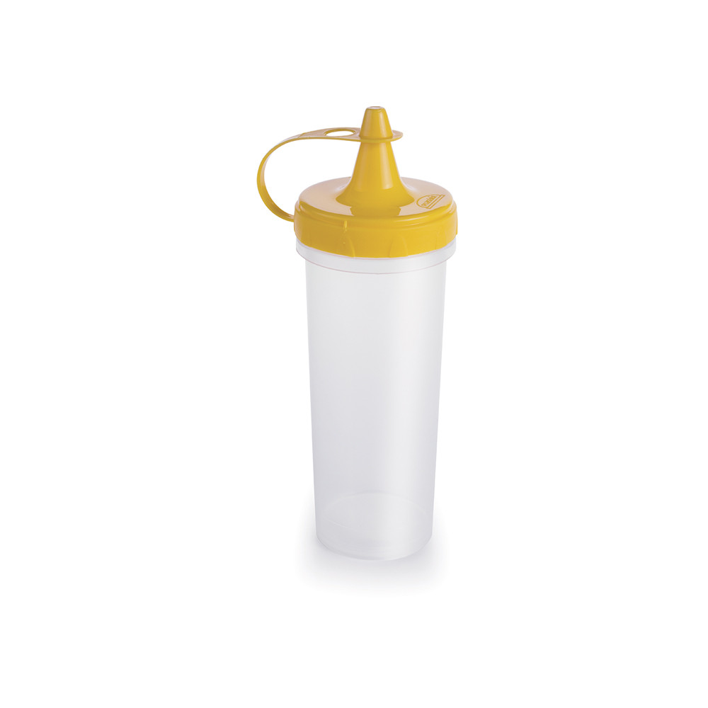 Bisnaga Para Molhos Transparente mostarda 280ml para lanchonetes, bares e uso domestico