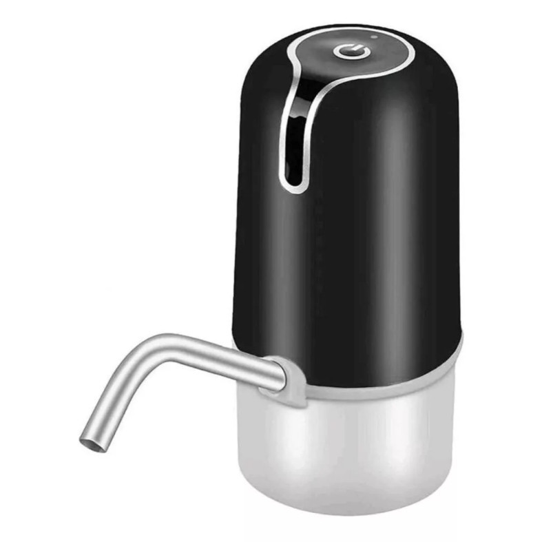 Bomba Elétrica Universal Usb Galão Garrafão De Água Bombinha Elétrica Para Galão D Agua Suporte Válvula 5/10/20l Cor Pre