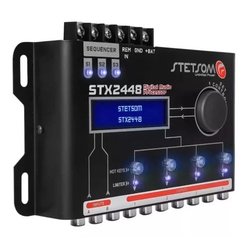 PROCESSADOR DE AUDIO DIGITAL STETSOM STX 2448