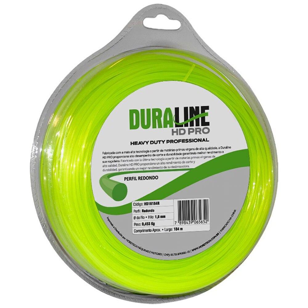 Fio de Nylon para Roçadeira Nordtech Duraline HD Pro, Perfil Redondo 1,6mm, 184 Metros em Oferta na Shopee