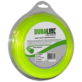 Fio de Nylon para Roçadeira Nordtech Duraline HD Pro, Perfil Redondo 1,6mm, 184 Metros em Oferta na Shopee