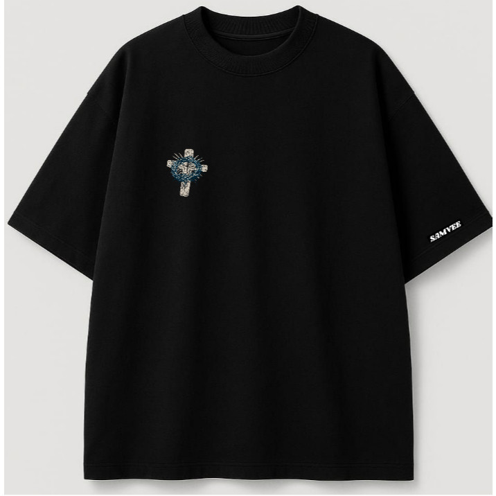 [Camiseta Premium em Algodão Puro]CC CAMISETA OVERSIZED CRISTÃ RELIGIOSA 100% ALGODÃO MINIMALISTA UNISSEX STREETWEAR CRI