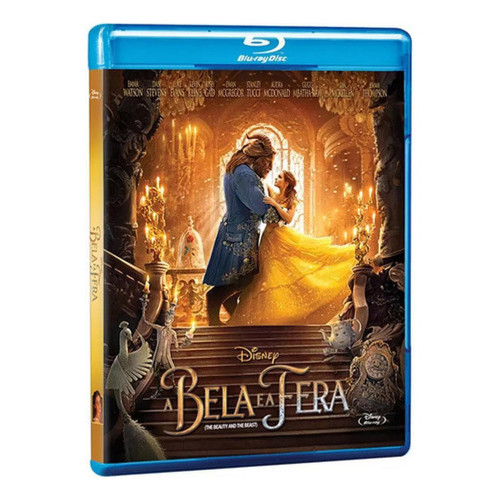 Blu Ray A Bela E A Fera ( Live Action ) - Disney
