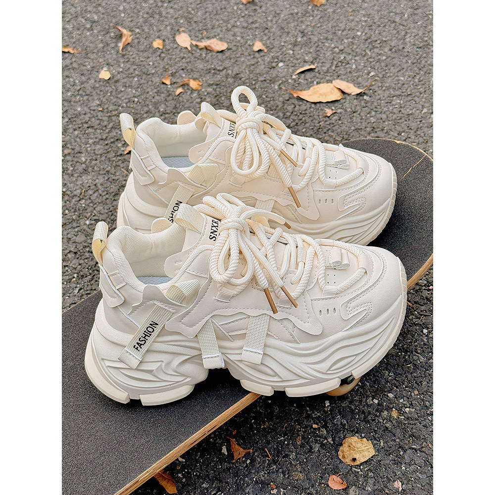 tênis feminino caminhada casual tênis ortopédico feminino fashion Papai sapatos femininos ins Super quente sapatos de pl