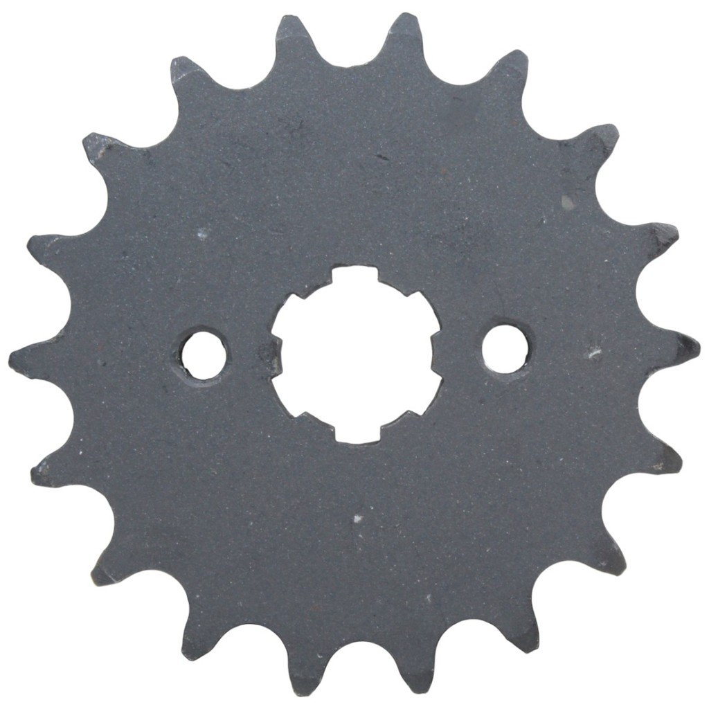 Pinhão de transmissão relação 18 dentes 428 CG125 CG150 CG160 Fan Titan Start Sport NXR125 NXR150 NXR160 Bros XRE190