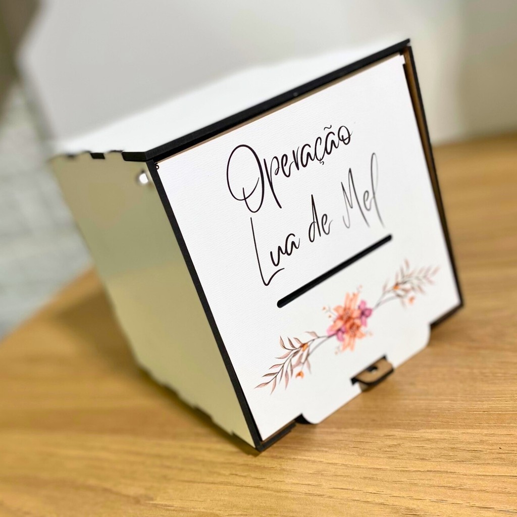 CAIXA PIX PARA OPERAÇÃO LUA DE EM MDF - ENVIO IMEDIATO