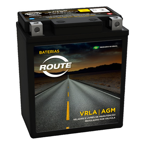 Bateria Route 7ah Selada - Haojue Master Ride 150 Esquerdo