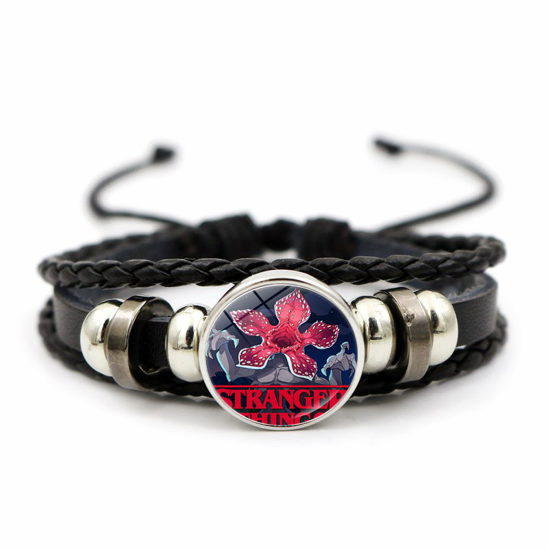 Pulseira de Couro da Stranger Things em Oferta na Shopee