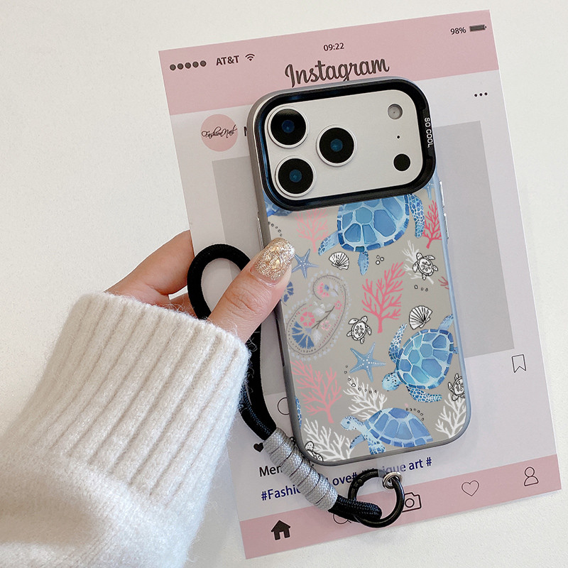 Capa de celular tartaruga marinha com Samsung S25 S24ULTRA S23 S22PLUS S21FE S20FE S25Ultra S24 S22 S21 casca macia