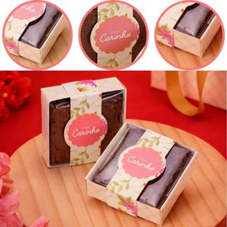 25 CAIXA P/ BROWNIE CHARMOSA 4100 ( MÃES E NAMORADOS OUTLET ) em Oferta na Shopee